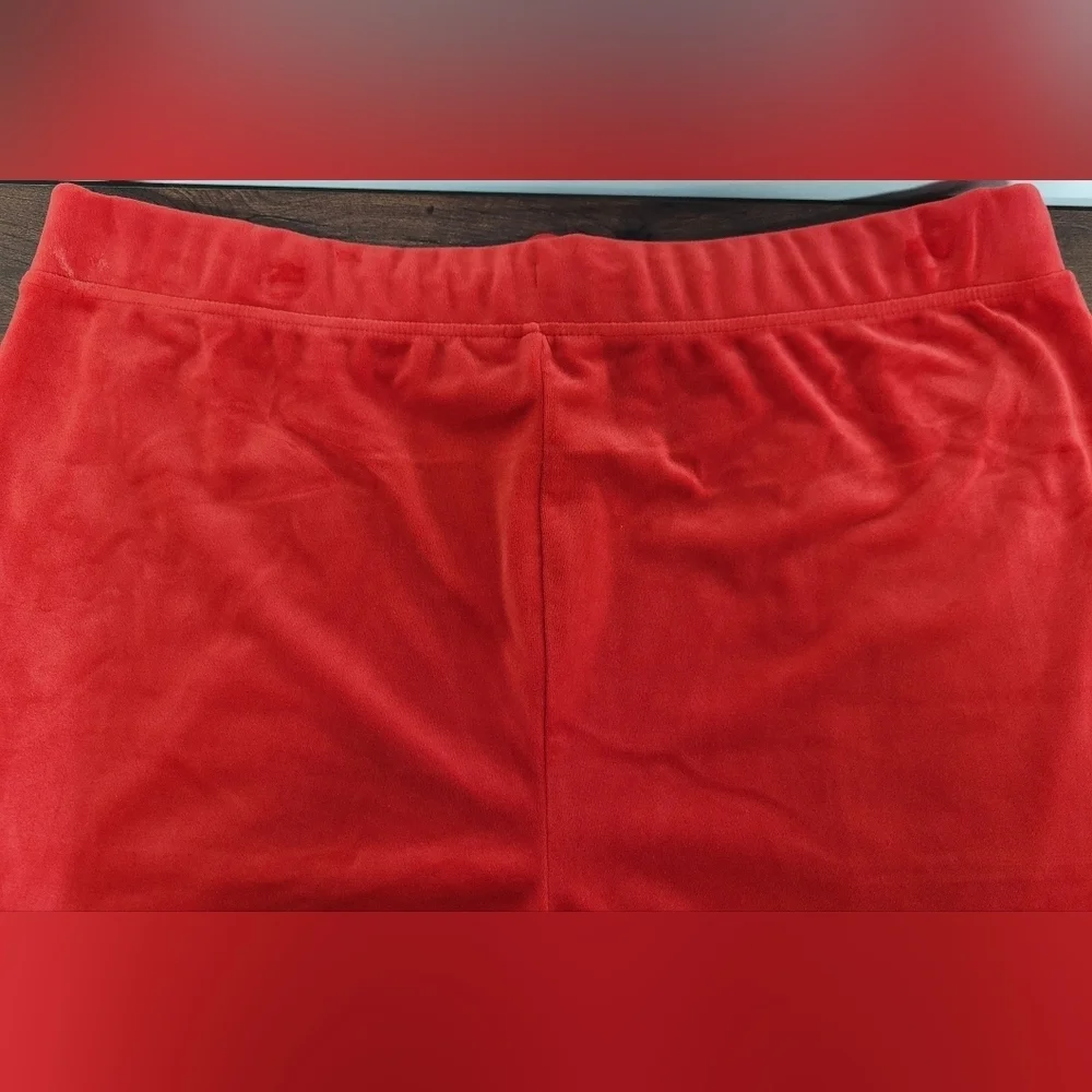 Time And Tru XXL Super Ultra Soft velour Red Comfort Pants NWOT